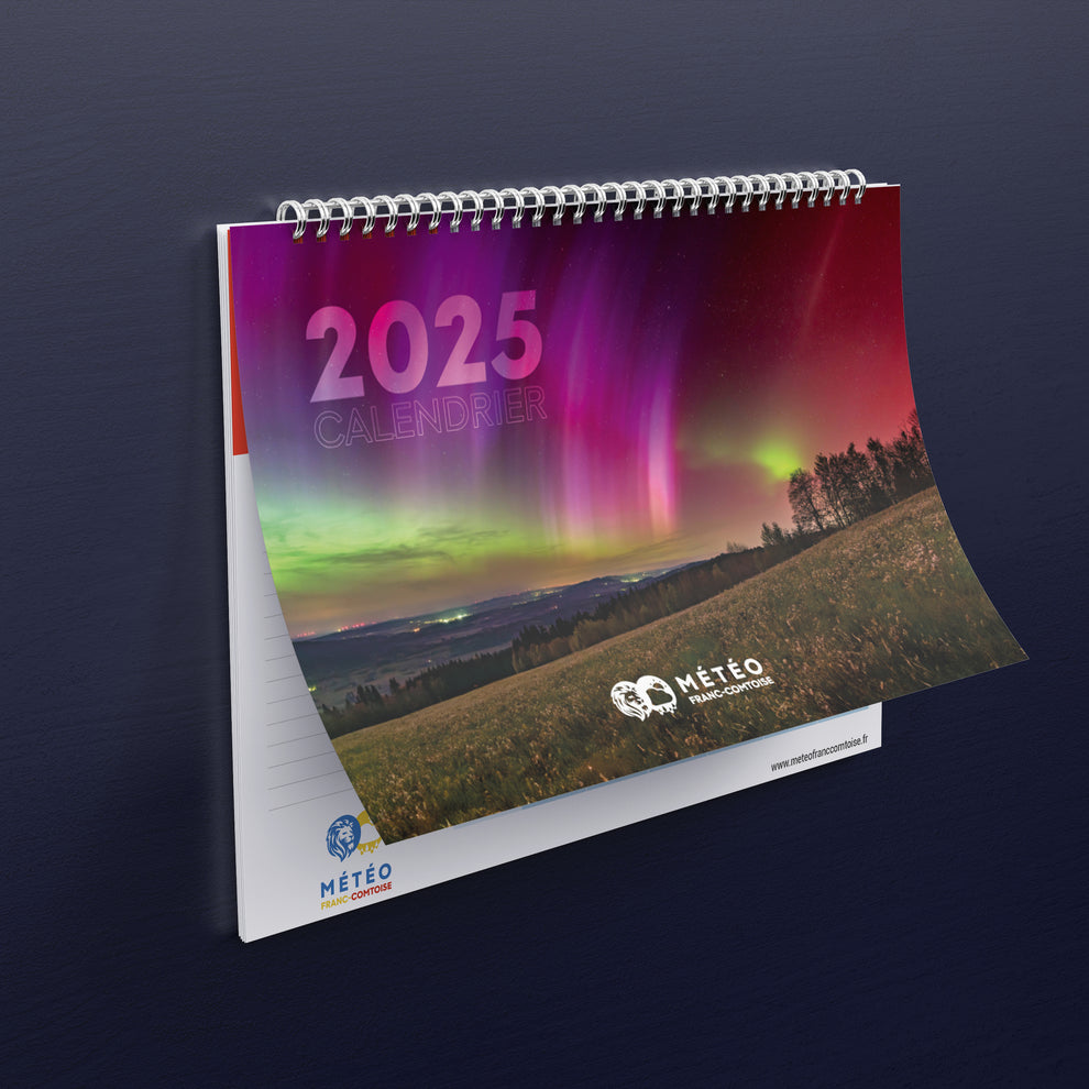 CALENDRIER MURAL 2025 — Boutique Météo